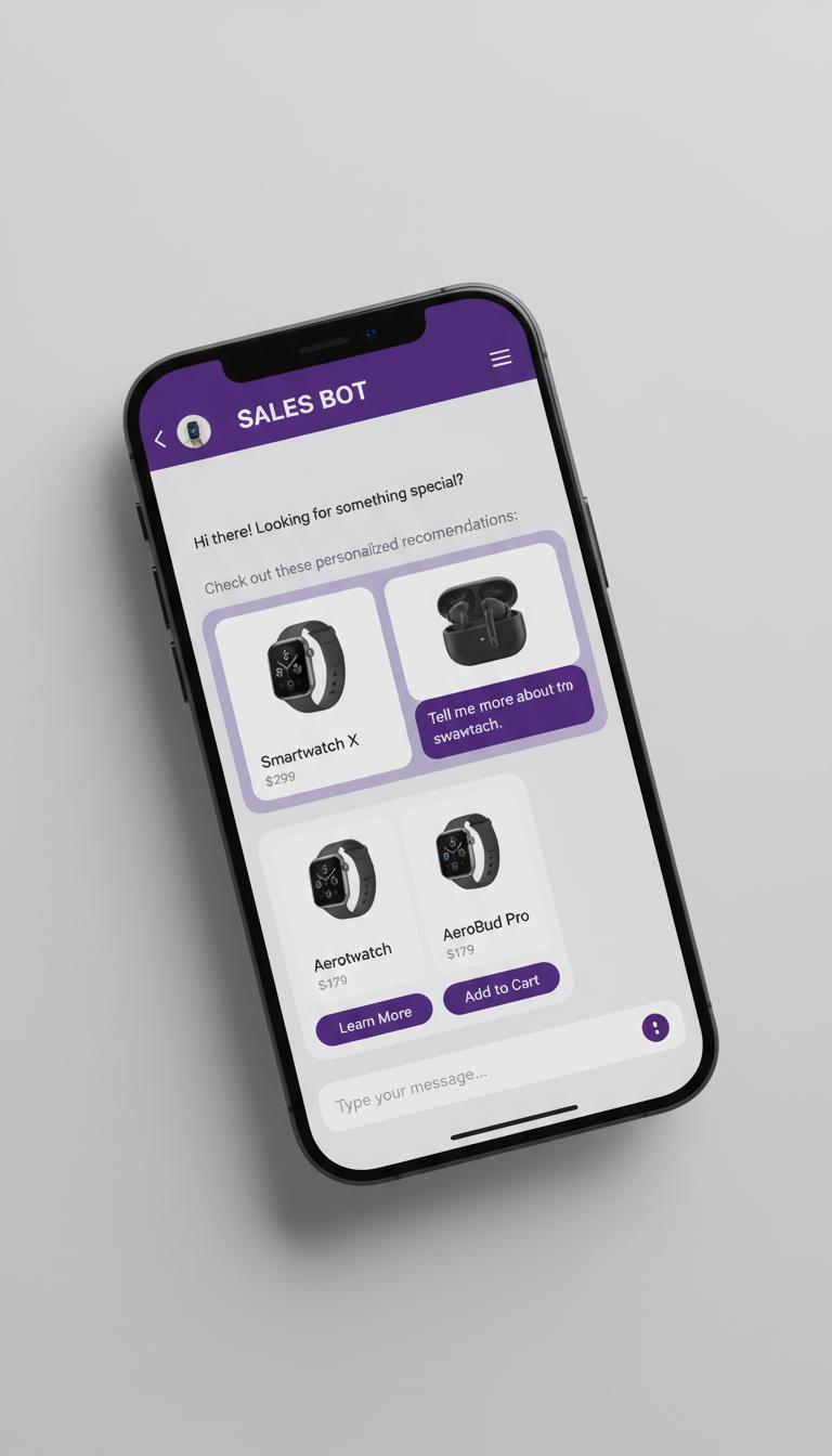 Sales Automation Interface
